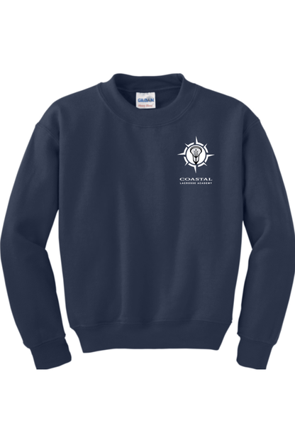 Coastal Lacrosse Academy Youth Sweatshirt Signature Lacrosse