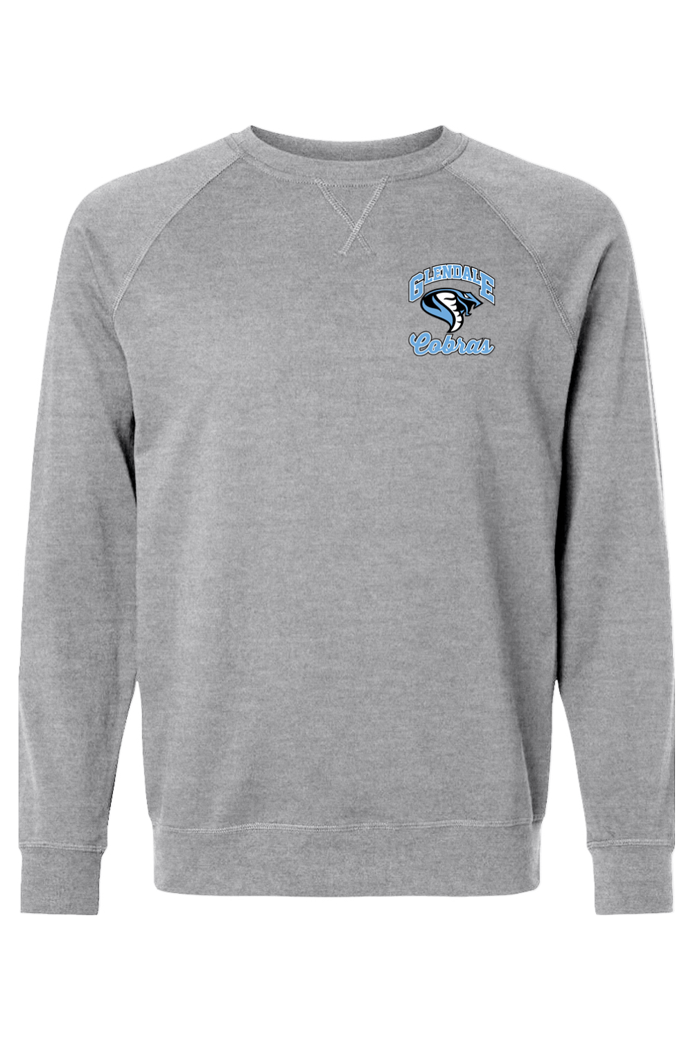 Cobras Lacrosse Adult Heavyweight Raglan Long Sleeve Signature Lacrosse