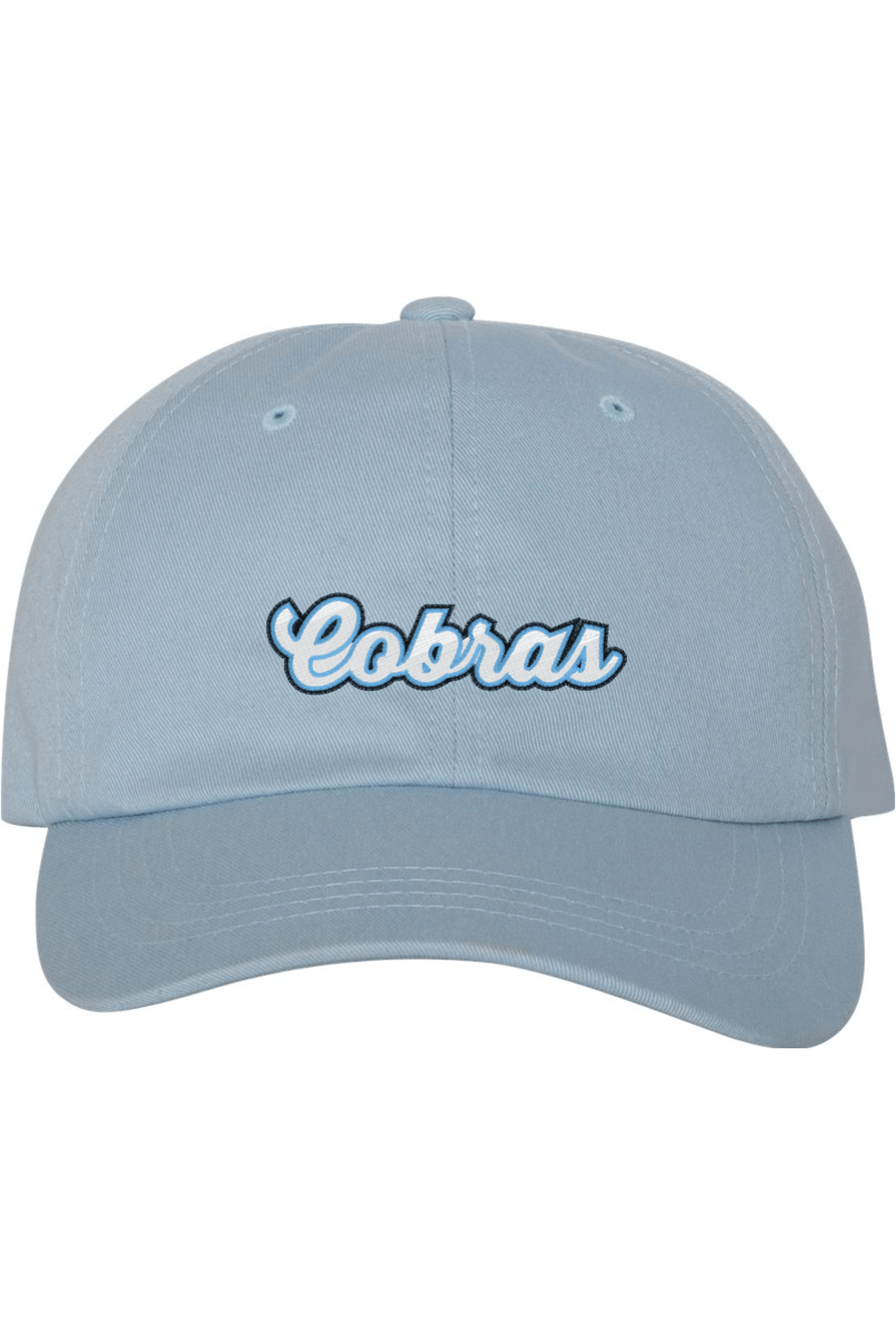 Cobras Lacrosse Embroidered Dad Hat Signature Lacrosse