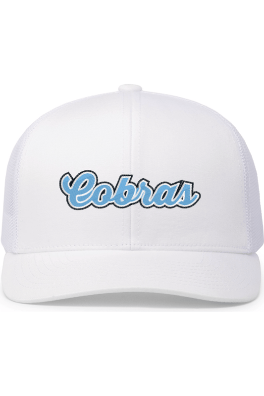 Cobras Lacrosse Embroidered Trucker Hat Signature Lacrosse