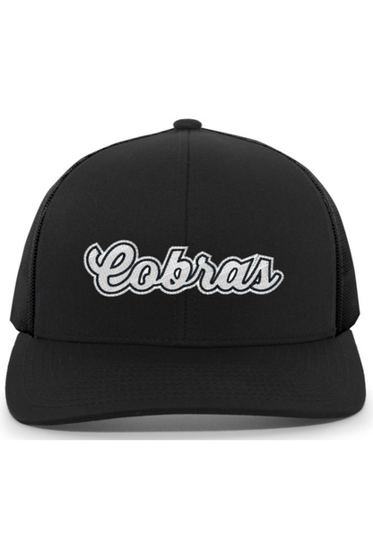 Cobras Lacrosse Embroidered Trucker Hat Signature Lacrosse