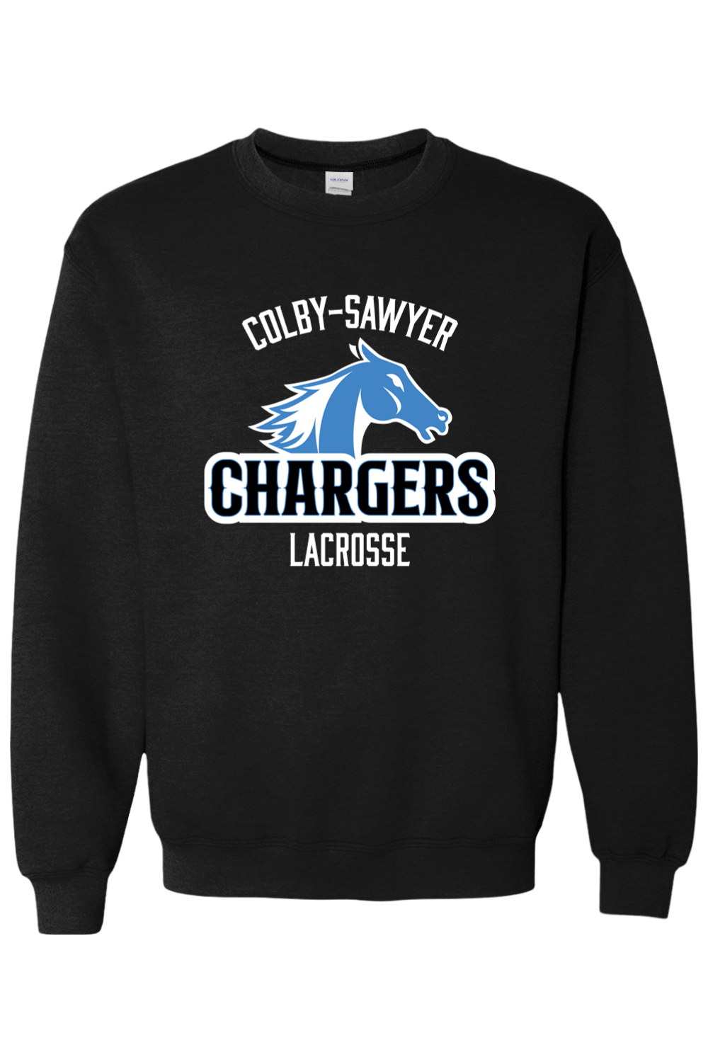Colby-Sawyer CL Adult Heavyweight Sweatshirt Signature Lacrosse