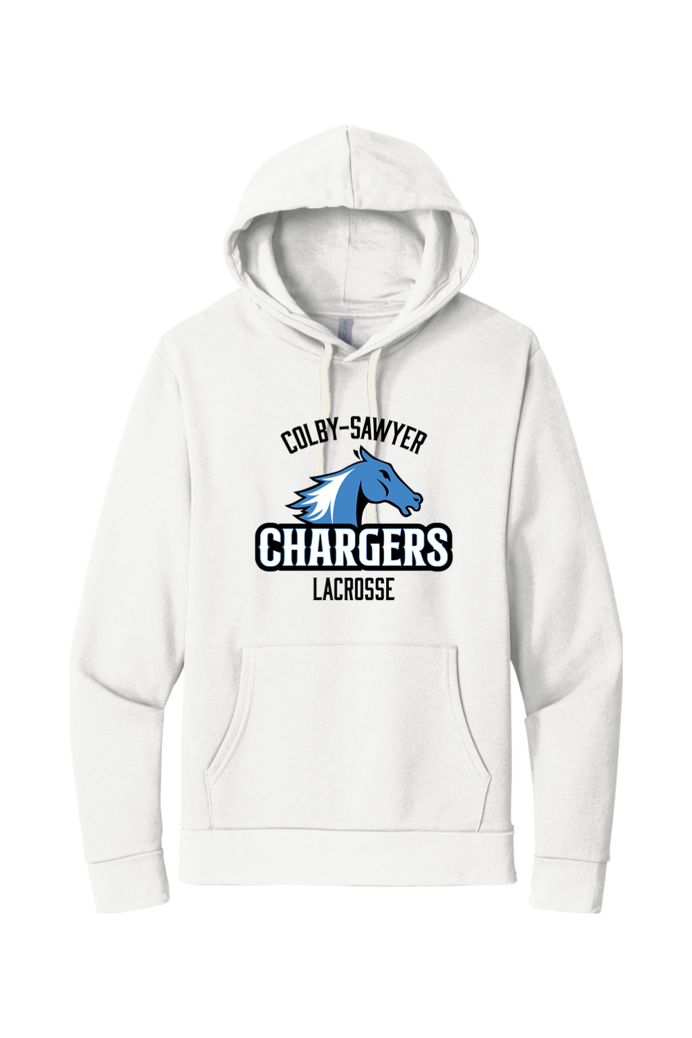 Colby-Sawyer CL Adult Premium Lightweight Hoodie Signature Lacrosse