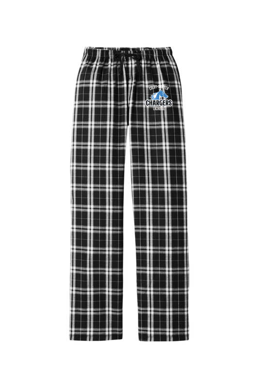 Colby-Sawyer CL Adult Women's Flannel Plaid Pants Signature Lacrosse