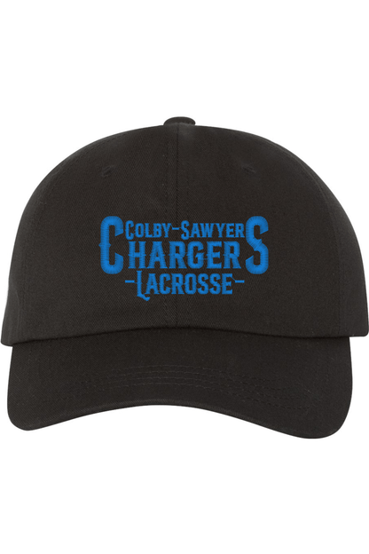 Colby-Sawyer CL Embroidered Dad Hat Signature Lacrosse