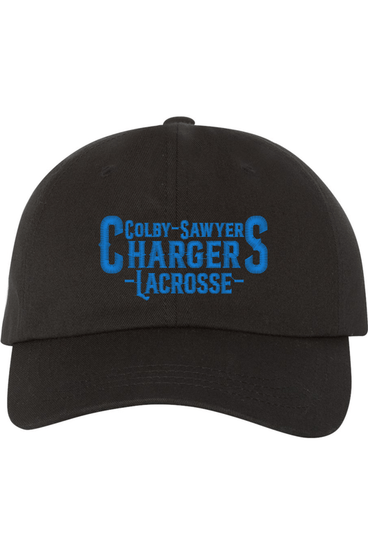 Colby-Sawyer CL Embroidered Dad Hat Signature Lacrosse