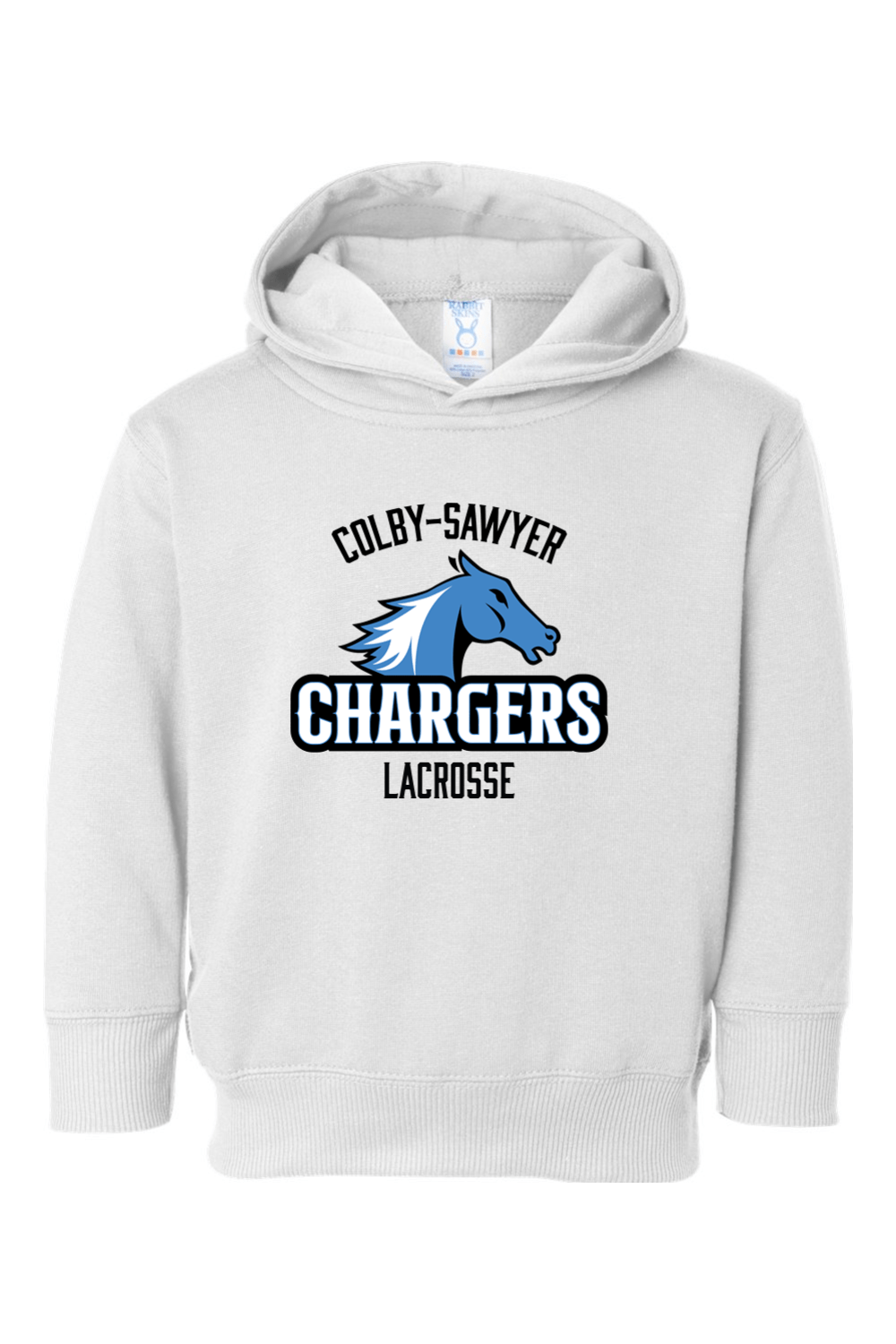 Colby-Sawyer CL Toddler Fleece Hoodie Signature Lacrosse