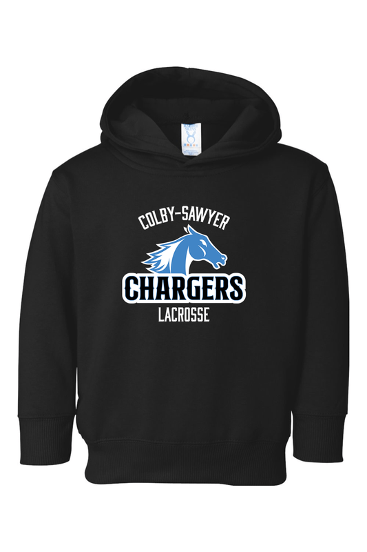 Colby-Sawyer CL Toddler Fleece Hoodie Signature Lacrosse