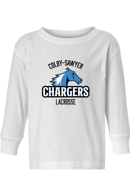 Colby-Sawyer CL Toddler Long Sleeve T-Shirt Signature Lacrosse