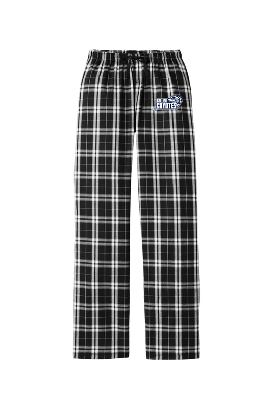 Collier County Lacrosse Adult Women's Flannel Plaid Pants Signature Lacrosse