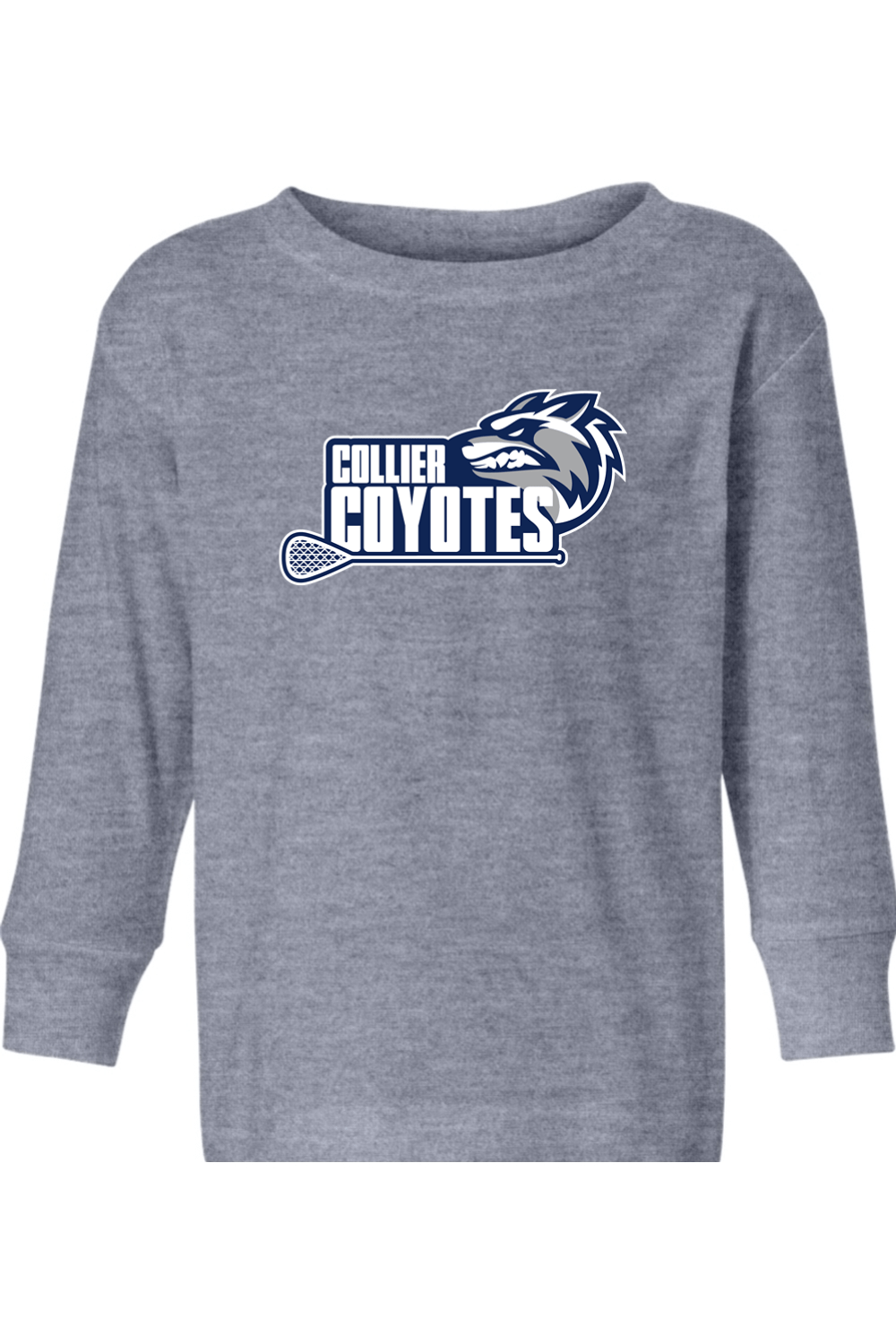 Collier County Lacrosse Toddler Long Sleeve T-Shirt Signature Lacrosse