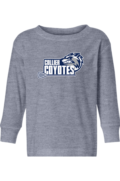 Collier County Lacrosse Toddler Long Sleeve T-Shirt Signature Lacrosse