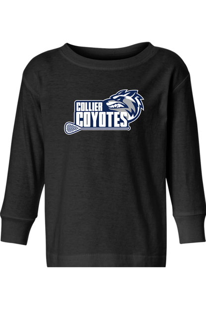 Collier County Lacrosse Toddler Long Sleeve T-Shirt Signature Lacrosse