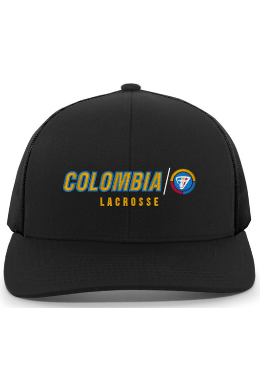 Colombia Lacrosse Embroidered Trucker Hat Signature Lacrosse
