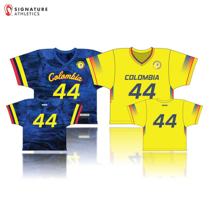 Colombia Lacrosse Men's 4 Piece Player Game Package - No Personalization Signature Lacrosse