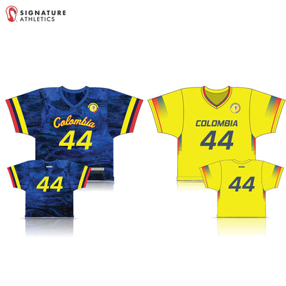 Colombia Lacrosse Men's 6 Piece Player Game Package No Personalization Signature Lacrosse