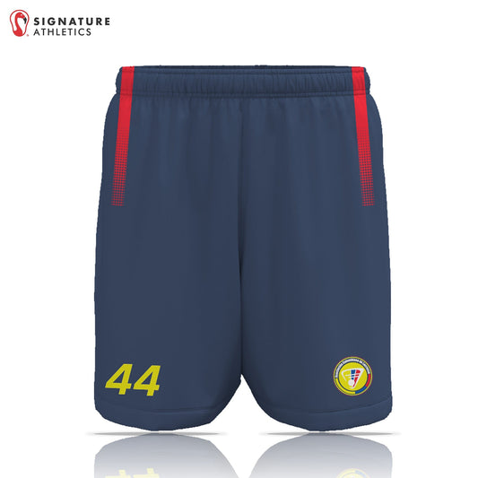 Colombia Lacrosse Men's Dark Player Game Shorts Signature Lacrosse