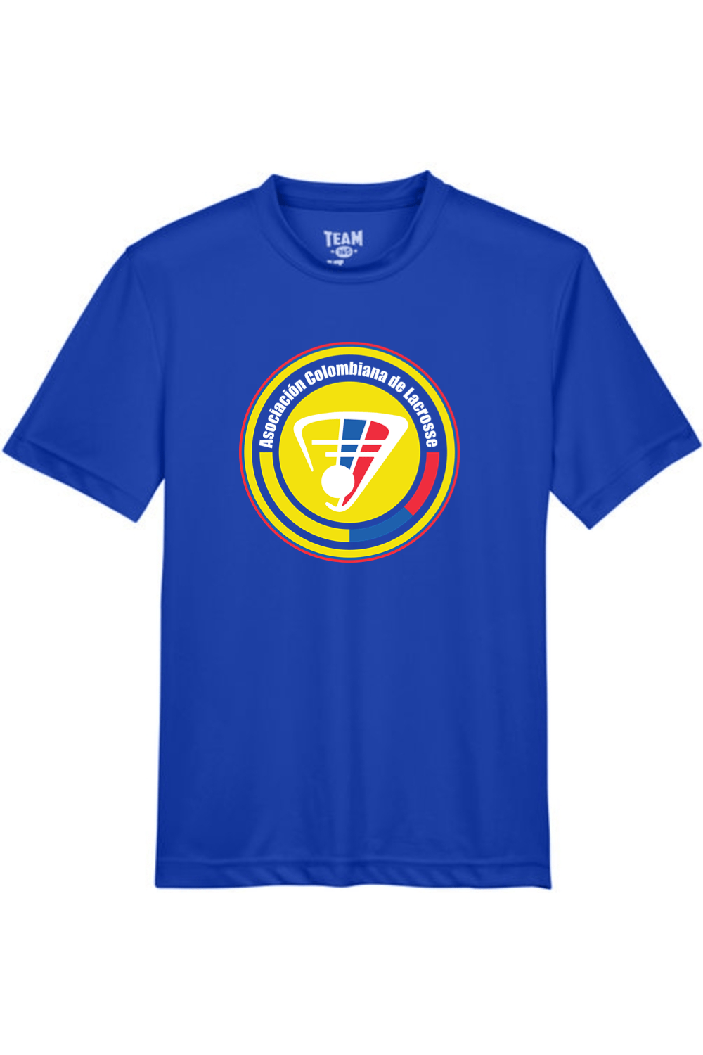 Colombia Lacrosse Youth Athletic T-Shirt Signature Lacrosse