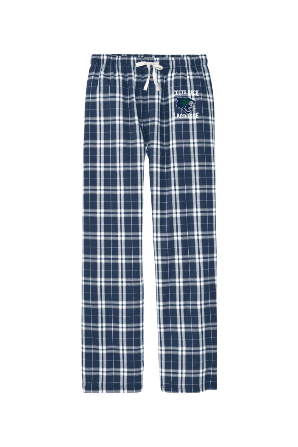 Colts Neck Lacrosse Adult Men's Flannel Plaid Pants Signature Lacrosse