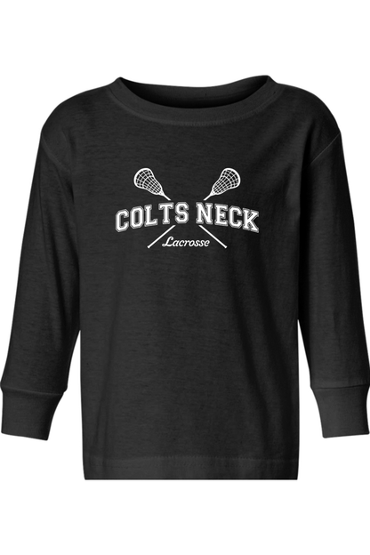 Colts Neck Lacrosse Toddler Long Sleeve T-Shirt Signature Lacrosse