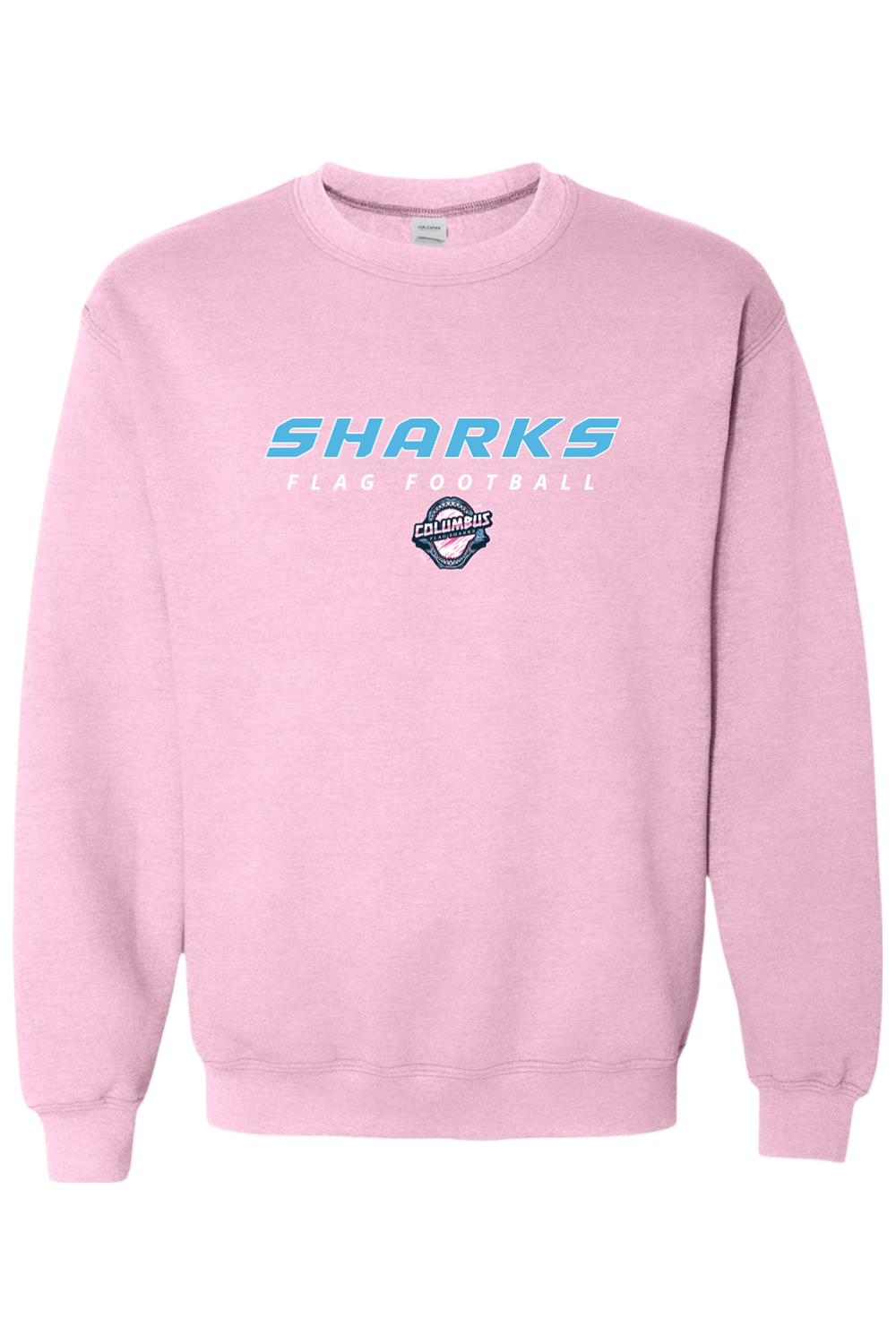 Columbus Flag Sharks Adult Heavyweight Sweatshirt Signature Lacrosse