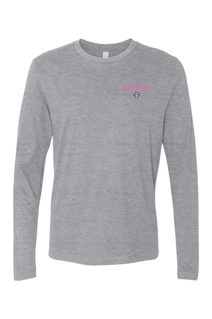 Columbus Flag Sharks Adult Long Sleeve T-Shirt Signature Lacrosse