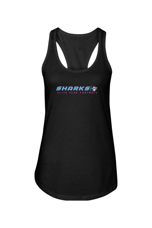 Columbus Flag Sharks Adult Women's Tank Top Signature Lacrosse