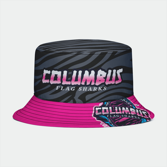 Columbus Flag Sharks Bucket Hat Signature Lacrosse