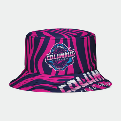 Columbus Flag Sharks Bucket Hat Signature Lacrosse