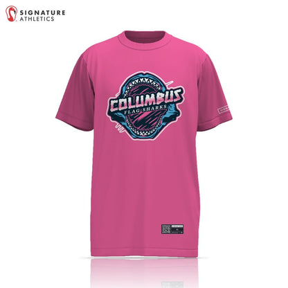 Columbus Flag Sharks Lacrosse Women's 3 Piece Player Game Package Signature Lacrosse