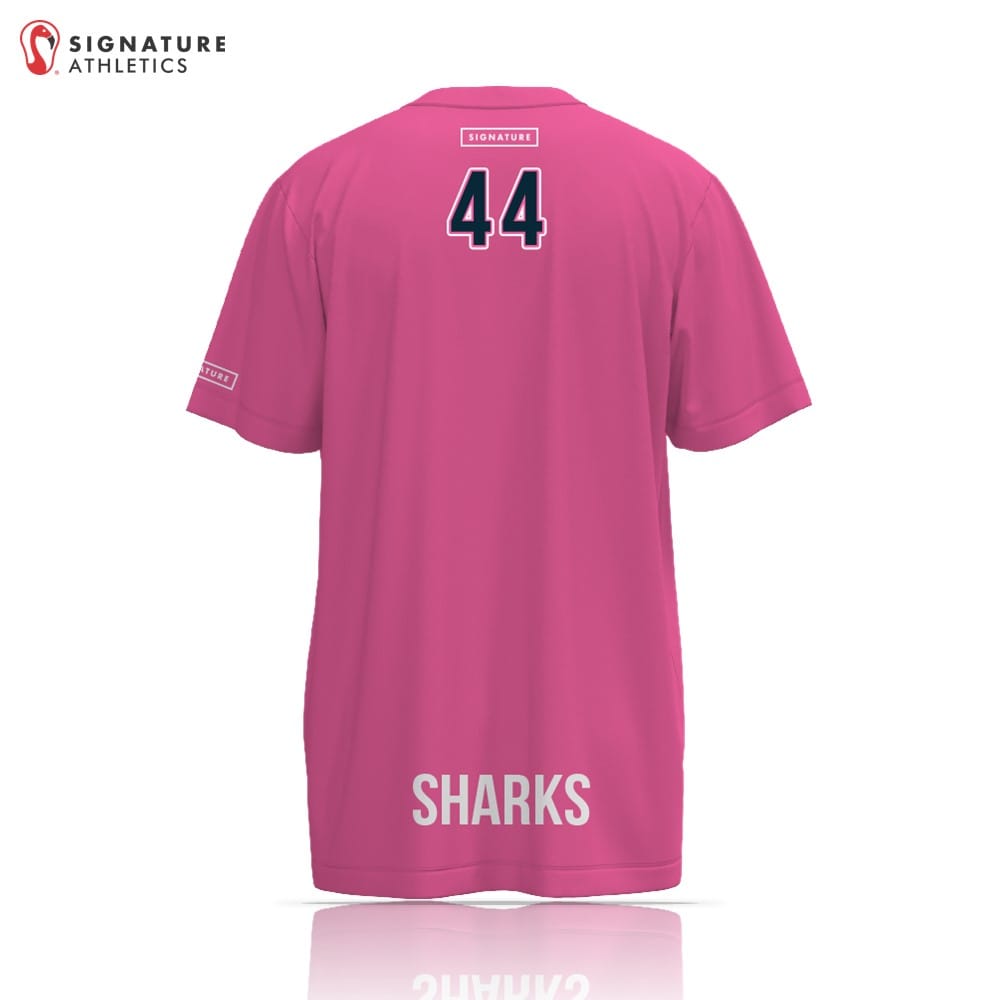 Columbus Flag Sharks Lacrosse Women's 3 Piece Player Game Package Signature Lacrosse