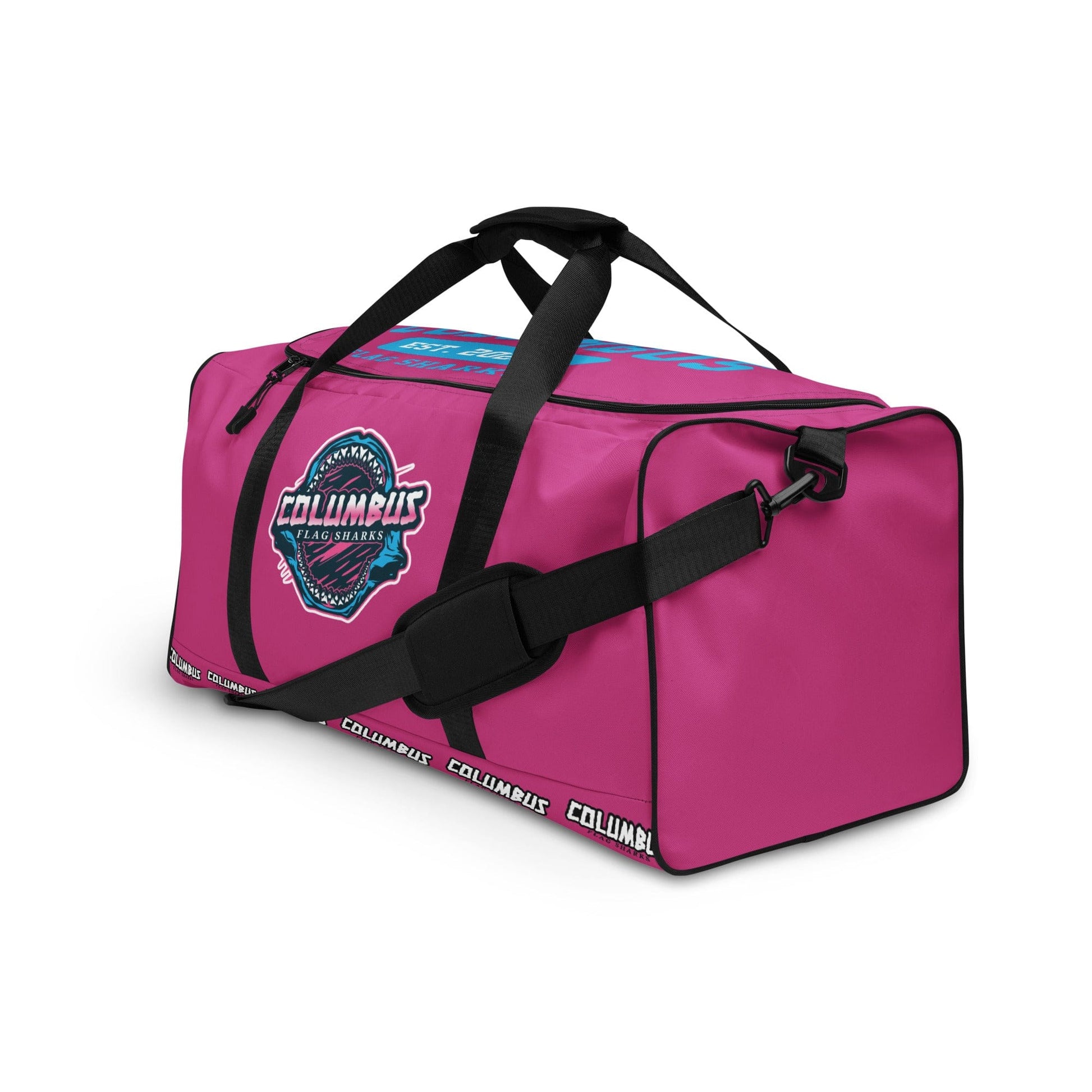 Columbus Flag Sharks Sideline Duffle Bag Signature Lacrosse