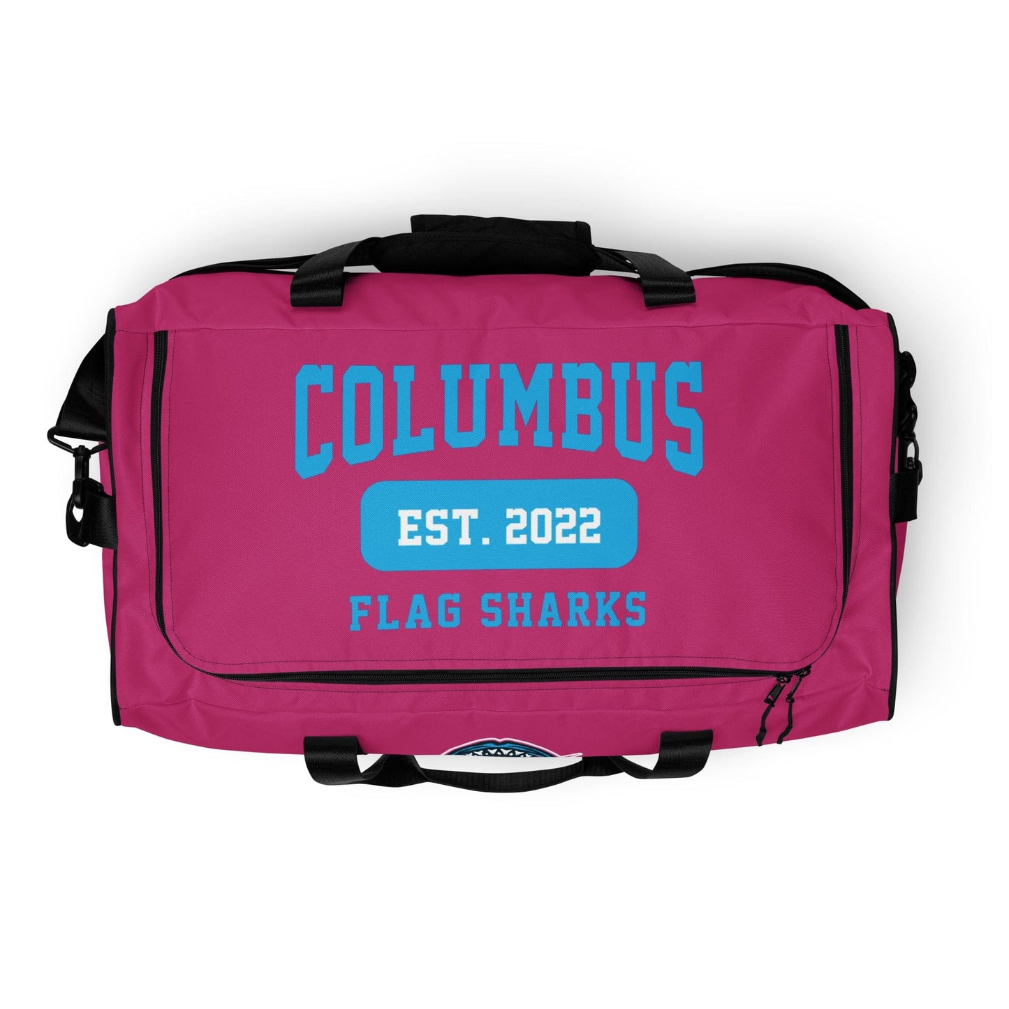 Columbus Flag Sharks Sideline Duffle Bag Signature Lacrosse