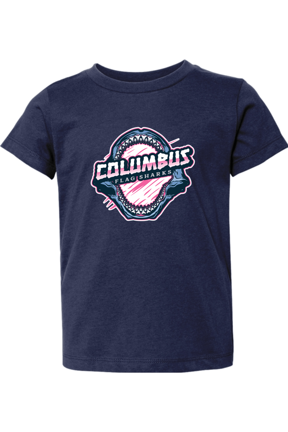 Columbus Flag Sharks Toddler T-Shirt Signature Lacrosse