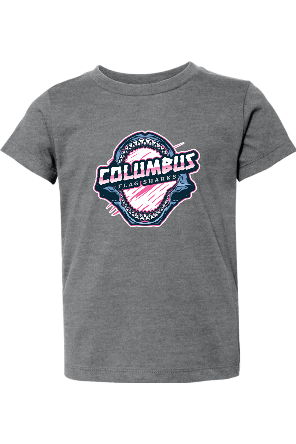 Columbus Flag Sharks Toddler T-Shirt Signature Lacrosse