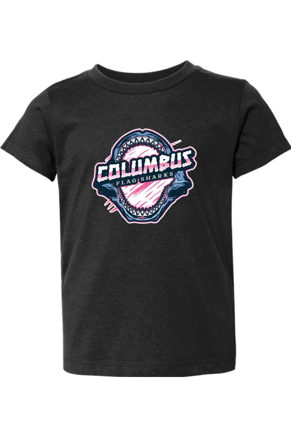 Columbus Flag Sharks Toddler T-Shirt Signature Lacrosse