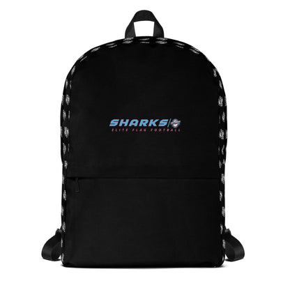 Columbus Flag Sharks Travel Backpack Signature Lacrosse