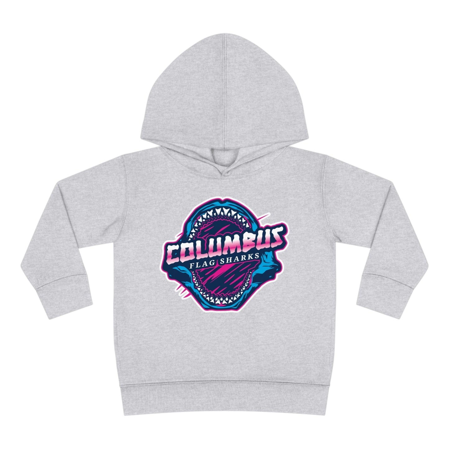 Columbus Flag Sharks Youth Pullover Hoodie Signature Lacrosse