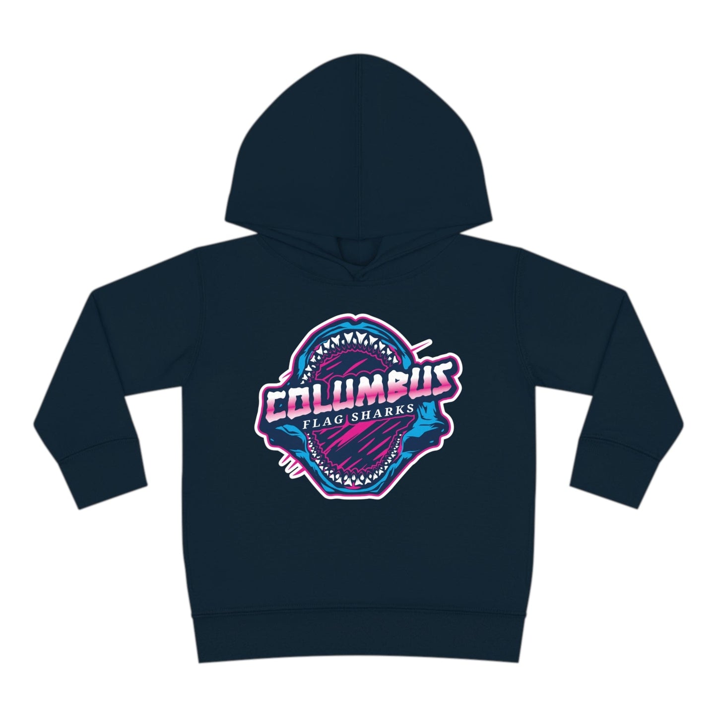 Columbus Flag Sharks Youth Pullover Hoodie Signature Lacrosse