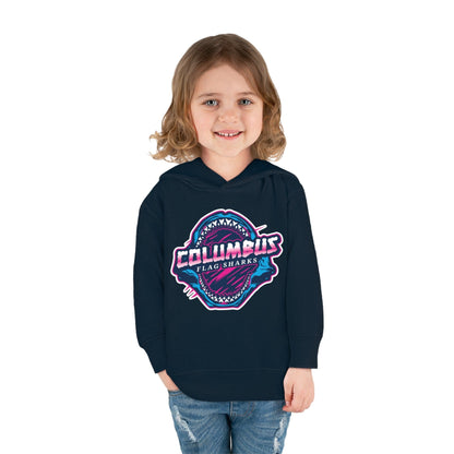 Columbus Flag Sharks Youth Pullover Hoodie Signature Lacrosse