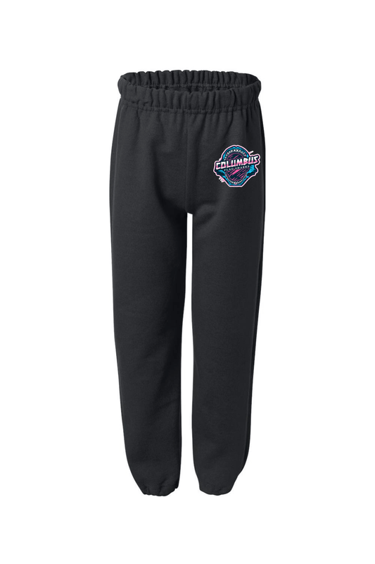 Columbus Flag Sharks Youth Sweatpants Signature Lacrosse