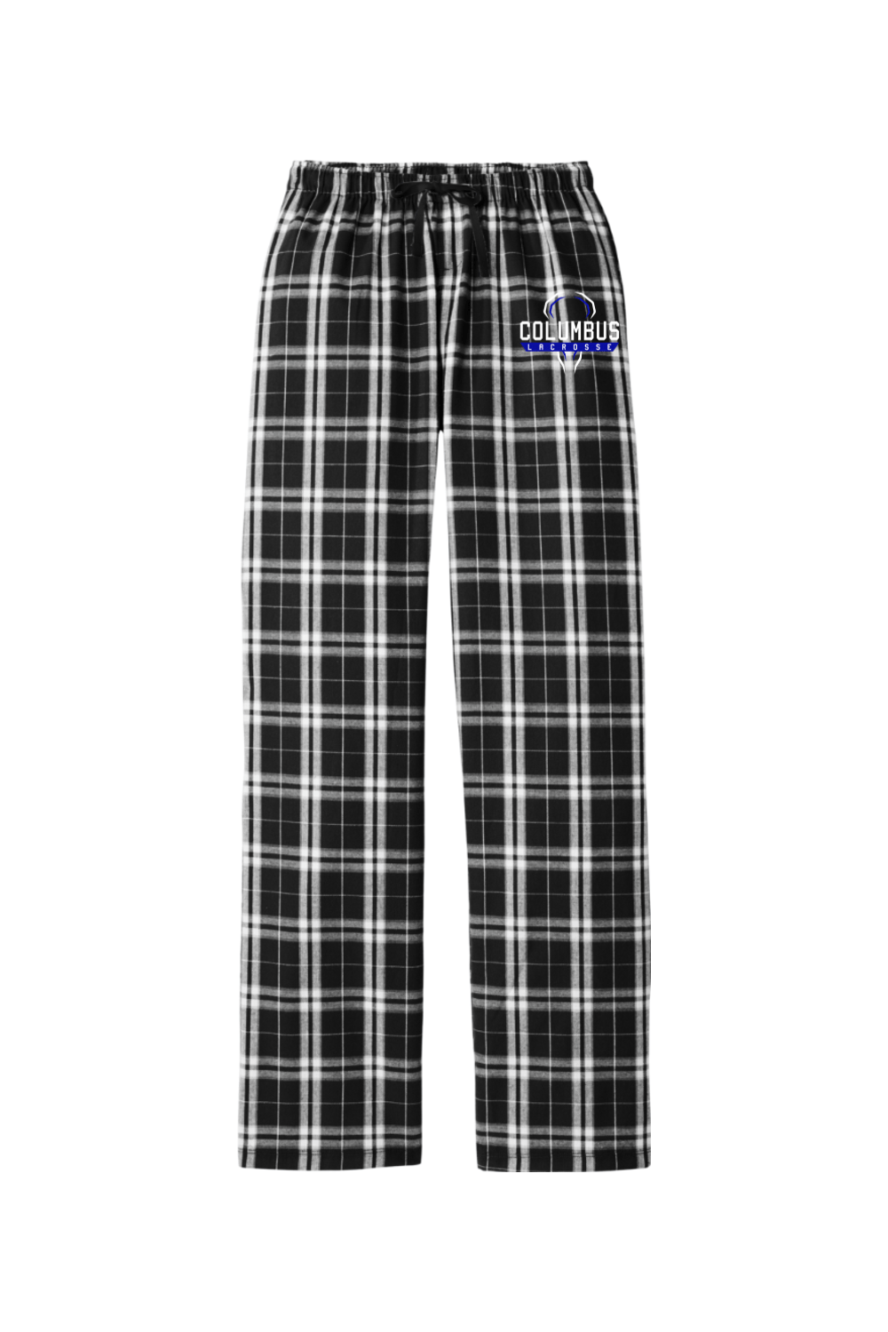 Columbus HBD Lacrosse Adult Women's Flannel Plaid Pants Signature Lacrosse