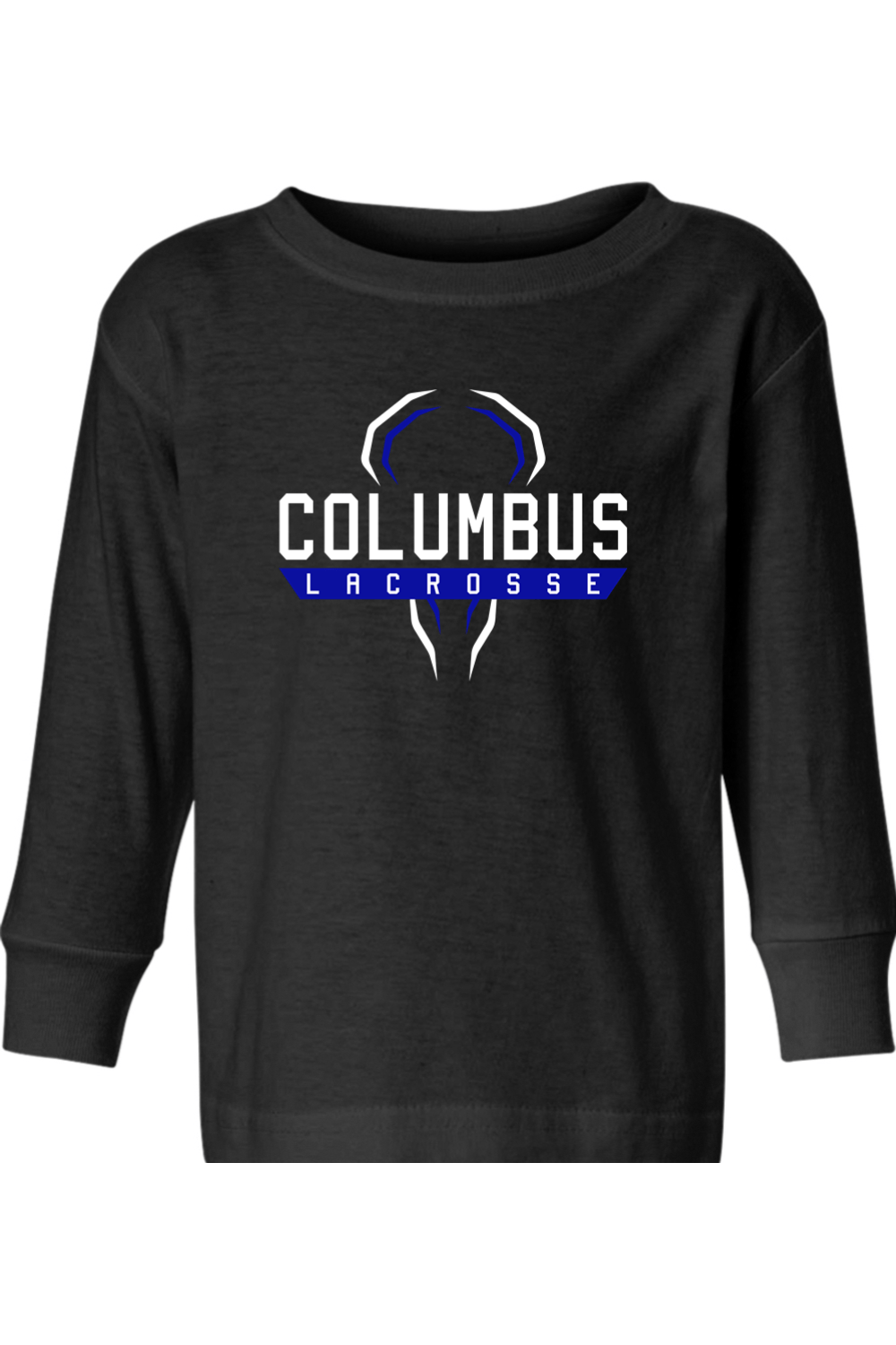 Columbus HBD Lacrosse Toddler Long Sleeve T-Shirt Signature Lacrosse