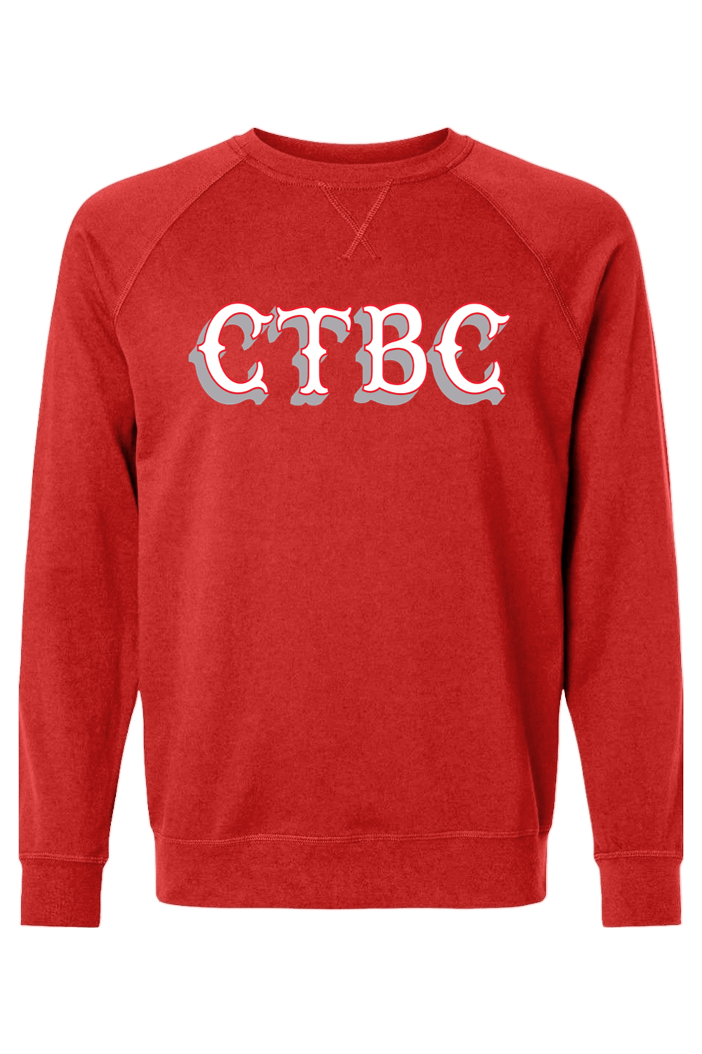 Connecticut BC Adult Heavyweight Raglan Long Sleeve Signature Lacrosse
