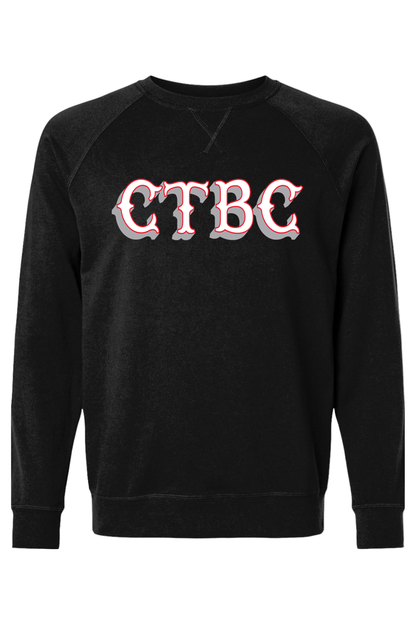 Connecticut BC Adult Heavyweight Raglan Long Sleeve Signature Lacrosse