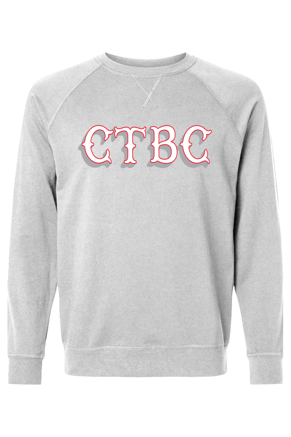 Connecticut BC Adult Heavyweight Raglan Long Sleeve Signature Lacrosse