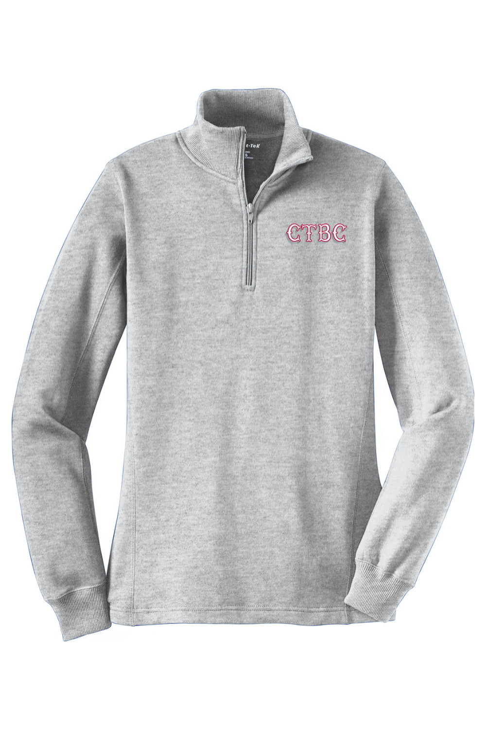 Connecticut BC Adult Women's Embroidered Quarter-Zip Pullover Signature Lacrosse