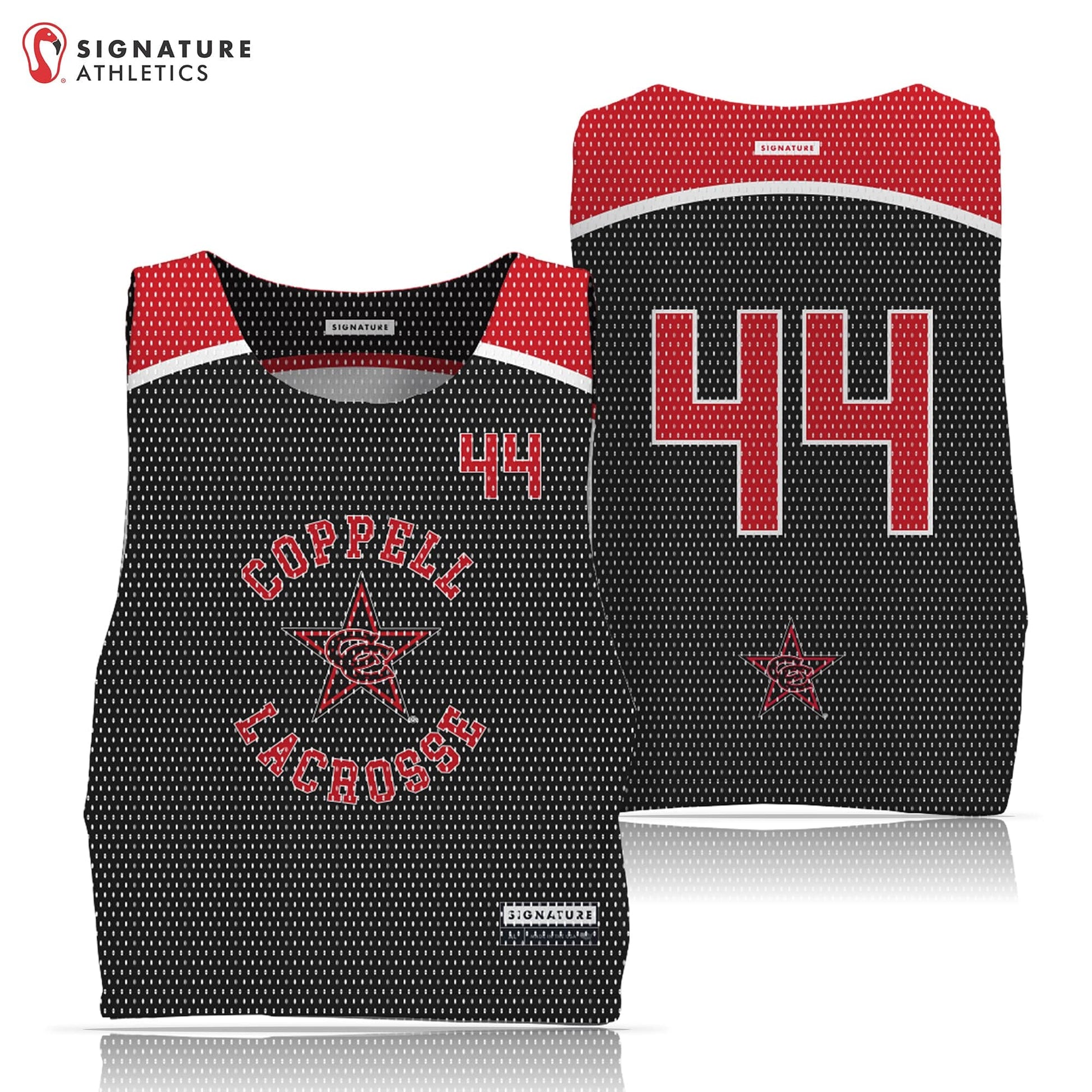 Coppell Lacrosse Boys 3rd-4th Grade Basic Practice Pinnie Signature Lacrosse