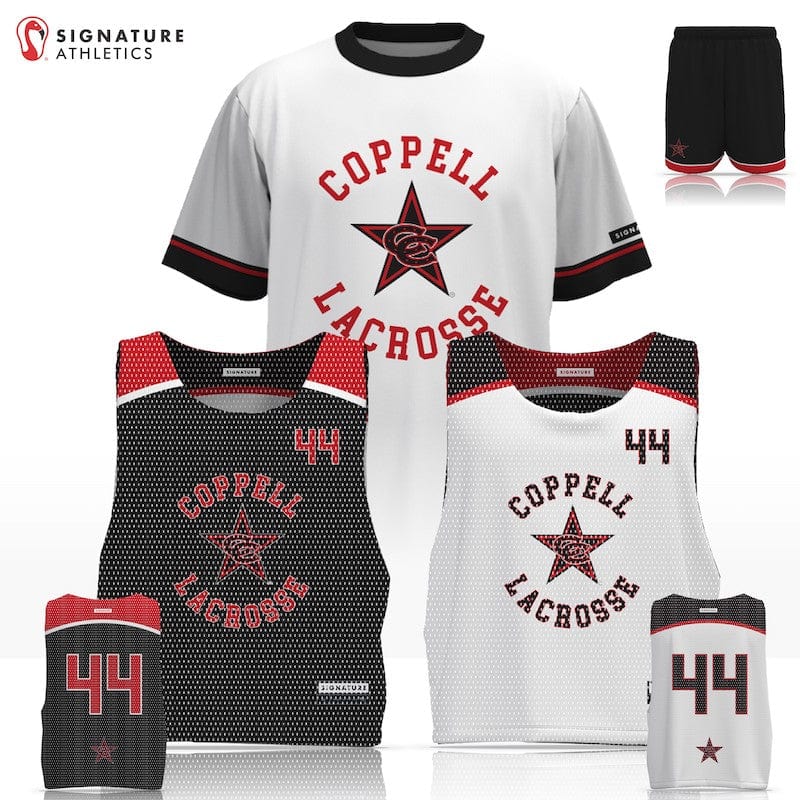 Coppell Lacrosse Boys 5th-8th Grade 3 Piece Player Package: 5th-6th Grade Signature Lacrosse