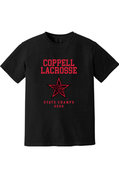 COPPELL LACROSSE Comfort Colors Ringspun Short Sleeve Shirt Signature Lacrosse